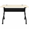 Lorell Modern Elm/Black Flip-Up Training Tables, Other, LLR66377