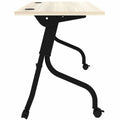 Lorell Modern Elm/Black Flip-Up Training Tables, Other, LLR66377