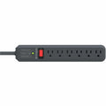 ACCO Kensington Guardian 6-Outlets Surge Suppressor/Protector, Black, KMW38215