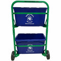 Five Star Recycling Cart for Bins, Green, FSP002