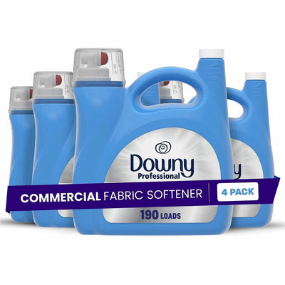 Procter & Gamble Downy Pro. Fabric Softener, Blue, 4 / Carton, PGC14121CT