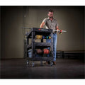 Rubbermaid Commercial Brute Utility Cart, Black, RCP2196862