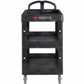 Rubbermaid Commercial Brute Utility Cart, Black, RCP2196862