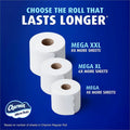 Procter & Gamble Charmin Ultra Soft Mega Roll, White, 1 / Carton, PGC19268