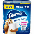 Procter & Gamble Charmin Ultra Soft Mega Roll, White, 1 / Carton, PGC19268