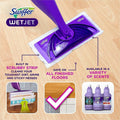 Procter & Gamble Swiffer WetJet Floor Cleaner, Purple, 1 Bottle, PGC35659