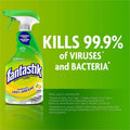 S. C. Johnson & Son fantastik Disinfectant Multi-Purpose Cleaner - Lemon Scent, Clear, 8 / Carton, SJN366094CT