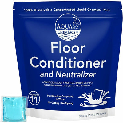 Diversey Floor Conditioner & Neutralizer, 1x 100ea, Blue, 1 / Carton, DVO9320929