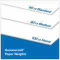 Hammermill Colour Copy Digital Cover Paper, White, 8 1/2" x 11", 1500 / Carton, HAM120024