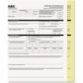 ICONEX Carbonless Paper, White/Canary, 8 1/2" x 11", 2500 / Carton, ICX90771006