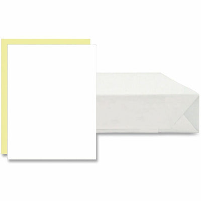 ICONEX Carbonless Paper, Canary, 8 1/2" x 11", 5000 / Carton, ICX90771003