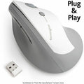Kensington Computer Pro Fit Ergo Vertical Mouse, Gray, KMW75520