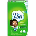 Procter & Gamble Puffs Plus Lotion Facial Tissue, White, 24 / Carton, PGC58600