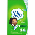 Procter & Gamble Puffs Plus Lotion Facial Tissue, White, 24 / Carton, PGC58600