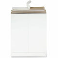 TOPS Quality Park Sturdy Fiberboard Photo Mailers, White, 25 / Box, QUA64016