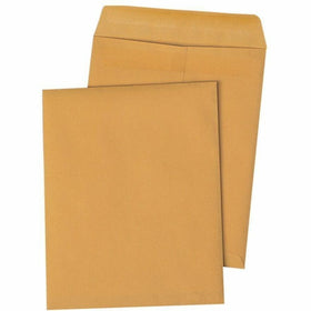 TOPS Quality Park Redi-Seal Catalog Envelopes, Brown, 250 / Carton, QUA44062