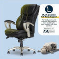 Serta Chair, Black, SRJ49710BLK