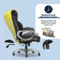 Serta Chair, Black, SRJ48964