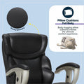 Serta Chair, Black, SRJ49711BLK