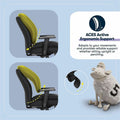 Serta Chair, Black, SRJ48967A