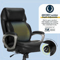Serta Chair, Black, SRJ48965