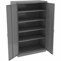 Tennsco Jumbo Storage Cabinet, Medium Gray, TNNJ2478SUMGY