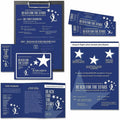 Wausau Paper AstroBrights 65 lb Cardstock, Blast-off Blue, 8 1/2" x 11", 250 / Pack, WAU21911