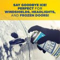 Zep Commercial Ice Melt Aerosol De-Icer for Windshields and Windows - 20 oz., Clear, 12 / Each, ZPE17601