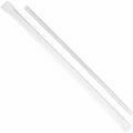 Lollicup Karat Straw, Clear, 500 / Box, KRTKS10135