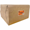 AJM Packaging 1/8 BBL #75 Kraft Paper Grocery Sacks, Natural Kraft, 400 / Carton, AJMGS75NP4CES