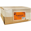 AJM Packaging #5 Squat Kraft Paper Grocery Bags, Natural Kraft, 500 / Carton, AJMGB05NP5CES