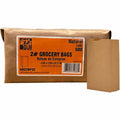 AJM Packaging #2 Kraft Paper Grocery Bags, Brown, 1 Pack, AJMGB02NP5CES