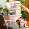 Stanley Black & Decker Bostitch Storage Case, Clear, 5 / Set, BOS23234