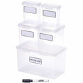Stanley Black & Decker Bostitch Storage Case, Clear, 5 / Set, BOS23234