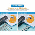 Stanley Black & Decker Bostitch Titan Heavy-Duty Stapler Value Pack, BOSB615BLKVP