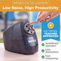 Stanley Black & Decker Bostitch Quiet Sharp 6 Electric Pencil Sharpener, BOSEPS10BLK