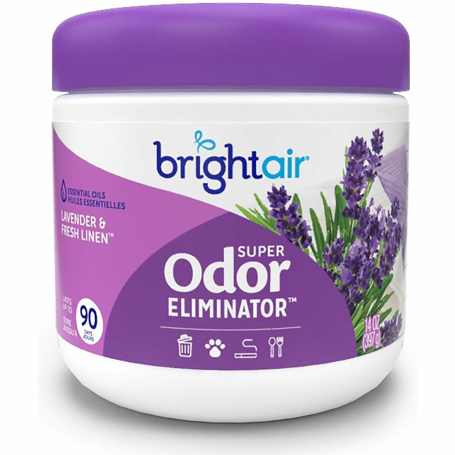 BPG Bright Air Super Odor Eliminator Air Freshener, Purple, 6EA/CT — view 1