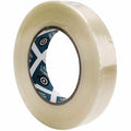 Business Source Filament Tape, White, 1 Roll, BSN64025