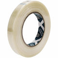 Business Source Filament Tape, White, 1 Roll, BSN64024