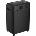 Business Source 5.3-Gallon Bin Cross-cut Shredder, Black, BSN70130