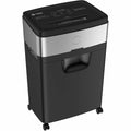 Business Source 6.6-Gallon Bin Cross-Cut Shredder, Black, BSN70132