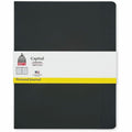 Dome Personal Journal - 8�10 Inch Softcover Black Lined Journal Notebook, 8" x 10", DOM30012