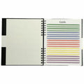 Dome Business Journal - 8 x 10 Inch Hardcover Professional Planner Notebook, DOM40004