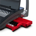 ACCO GBC CB12 CombBind Punch and Bind Machine, Red, GBC200022