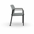 The HON HON Accommodate Fixed Arms Guest Chair, Gray, 2 / Carton, HONSGS6FBSX39CB