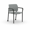 The HON HON Accommodate Fixed Arms Guest Chair, Gray, 2 / Carton, HONSGS6FBSX39CB