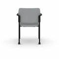 The HON HON Accommodate Fixed Arms Guest Chair, Gray, 2 / Carton, HONSGS6FBSX39CB