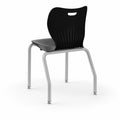 The HON HON SmartLink Guest Chair, Black, 4 / Carton, HONSL4L18EONP