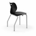 The HON HON SmartLink Guest Chair, Black, 4 / Carton, HONSL4L18EONP