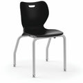 The HON HON SmartLink Guest Chair, Black, 4 / Carton, HONSL4L18EONP